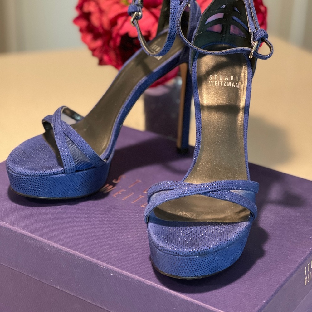 Stuart Weitzman heel-Royal - Picture 3 of 5